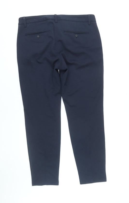 Only & Sons Men's Blue Trousers, Size 36, Polyester Blend