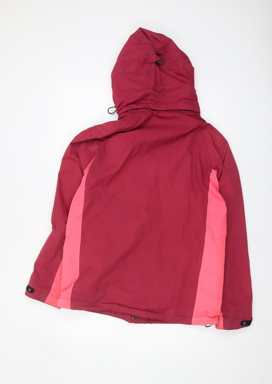 Killtec Women's Pink Mid-Length Puffer Jacket - Size 12