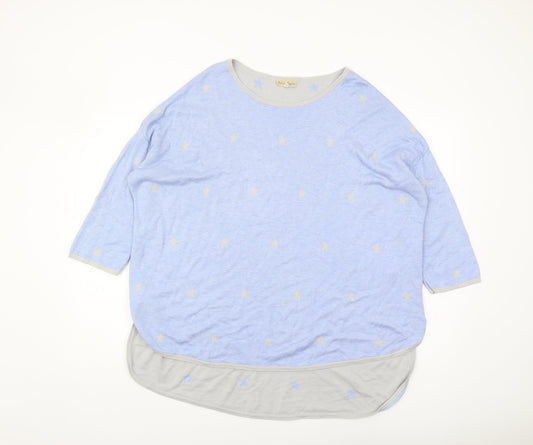 Womens UK Size L Phase Eight Blue Pullover Jumper