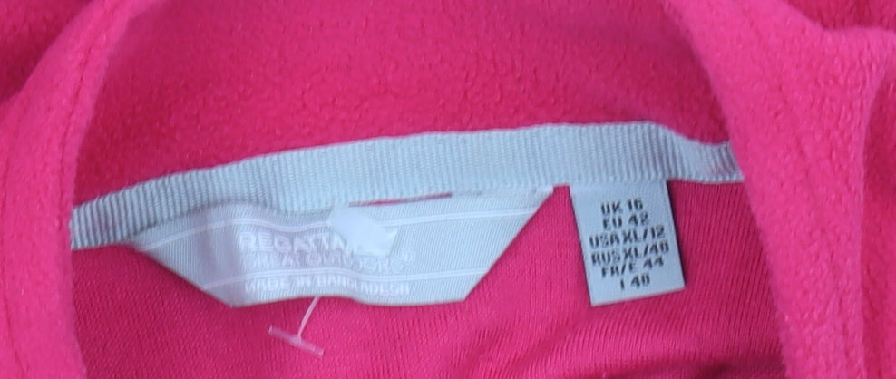 Regatta Women's Pink Pullover Sweatshirt Size 16