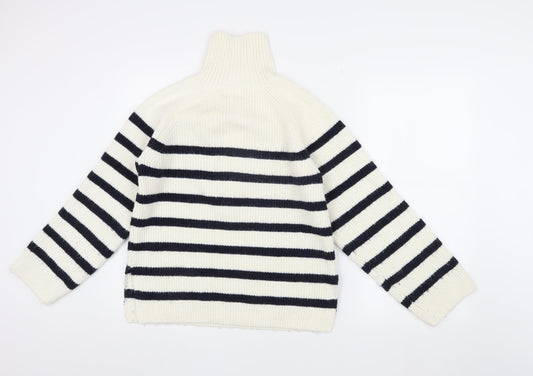 Womens UK Size S H&M Ivory Pullover Jumper