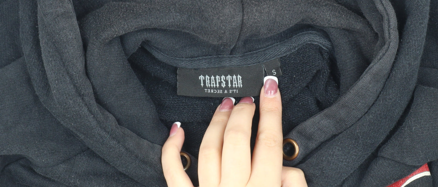 Trapstar Men's Black Pullover Hoodie S