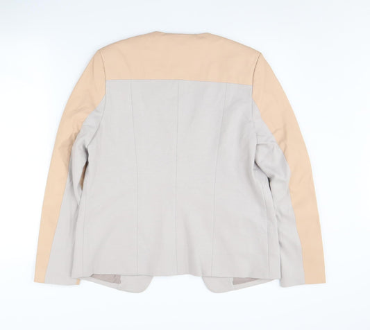 Womens UK Size 6 Isabella Oliver Regular Beige Blazer