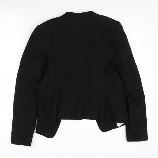 New Look Women's Black Blazer, Size 8, Lined, Regular Fit