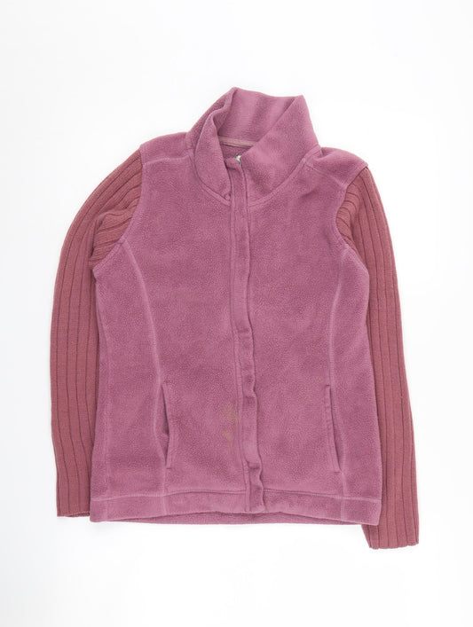 Womens UK Size 10 EWM Purple Basic Jacket