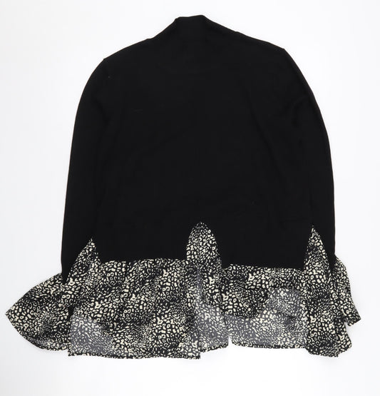 Womens UK Size M Roman Black Pullover Jumper