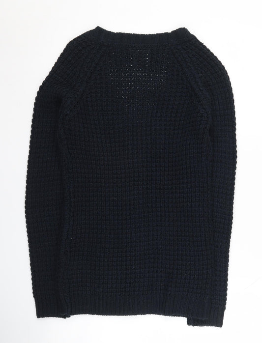 Womens UK Size S Clockhouse Black Cardigan Jumper