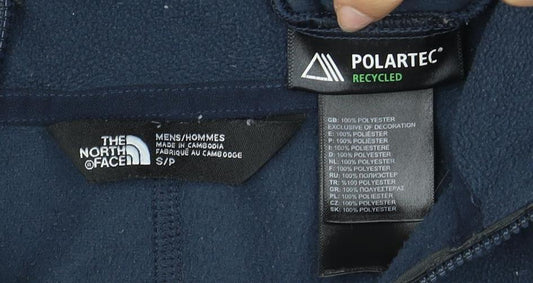 The North Face Men's Blue Fleece Pullover Sweatshirt S