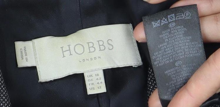 Hobbs Grey Women’s Blazer Size 14