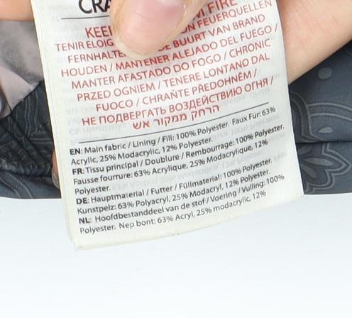 Womens UK Size 12 Craghoppers Grey Puffer Jacket