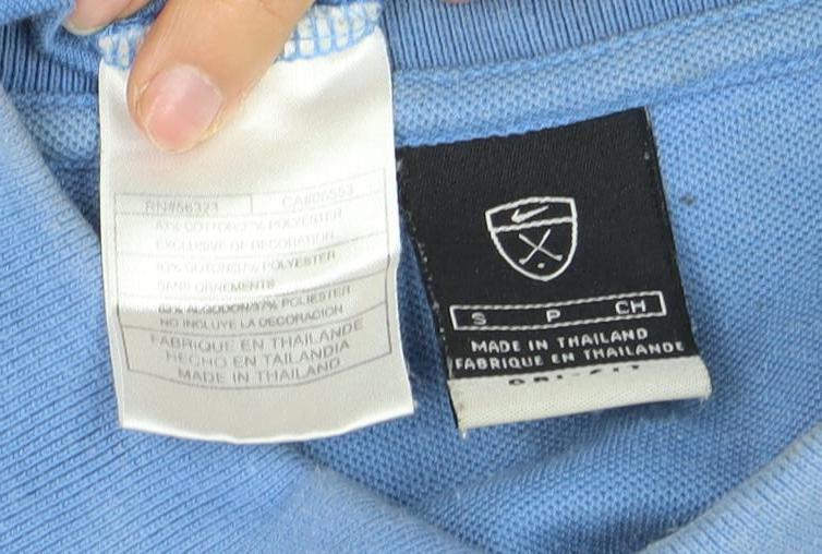 Nike Men's Blue Polo Shirt, Size S, Casual Style