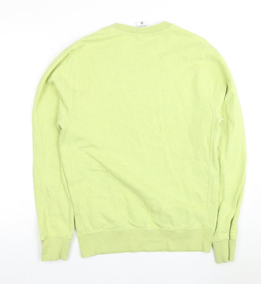 Mens UK Size XS Nike Green Pullover Sweatshirt