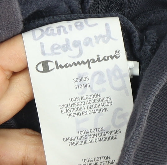 Champion Boys Full Zip Hoodie, Blue, Size 9-10