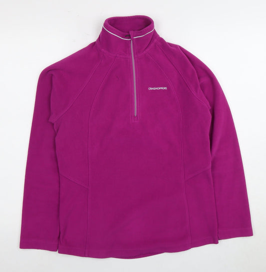Womens UK Size 8 Craghoppers Purple Pullover Sweatshirt