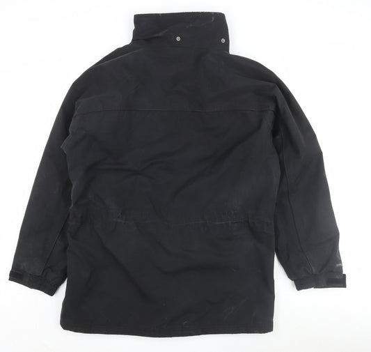 Mens UK Size L Trespass Black Parka Coat