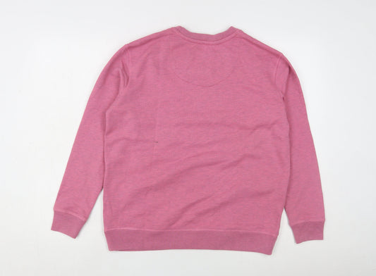 Womens UK Size 8 Jack Wills Pink Pullover Sweatshirt