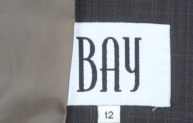 Womens UK Size 12 Bay Regular Grey Blazer