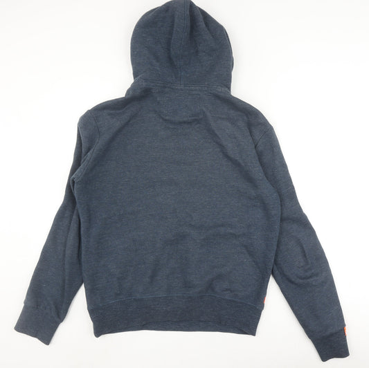 Superdry Men's Blue Pullover Hoodie S