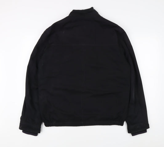 Mens UK Size M Jeff Banks Black Basic Jacket