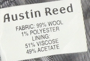 Austin Reed Women's Black Pinstripe Blazer UK 12