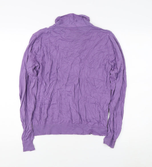 Honor Millburn Women's Purple Knit Jumper Size M