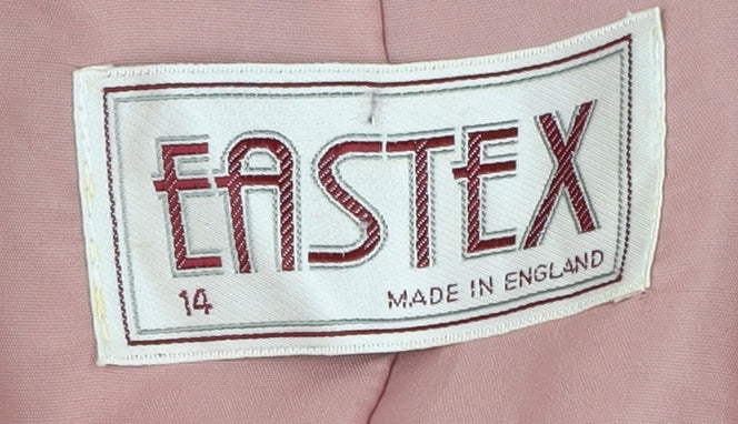 Eastex Women's Pink Blazer Size 14