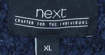 Next Men's Blue XL Pullover Jumper - Casual Style