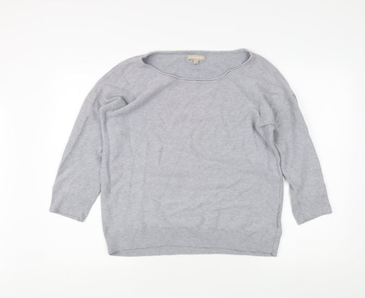 Womens UK Size L Banana Republic Grey Pullover Jumper
