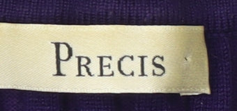 Womens UK Size M Precis Purple Cardigan Jumper