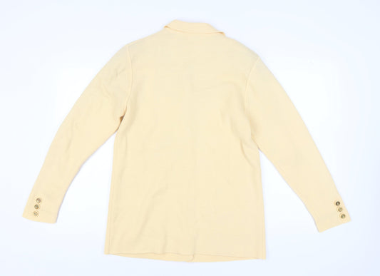 Womens UK Size M Bonmarché Beige Cardigan Jumper