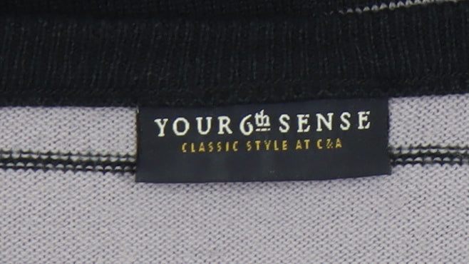 C&A Women’s Multicoloured Striped Pullover Jumper