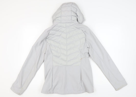 Womens UK Size 12 Mountain Warehouse Grey Puffer Jacket Jacket