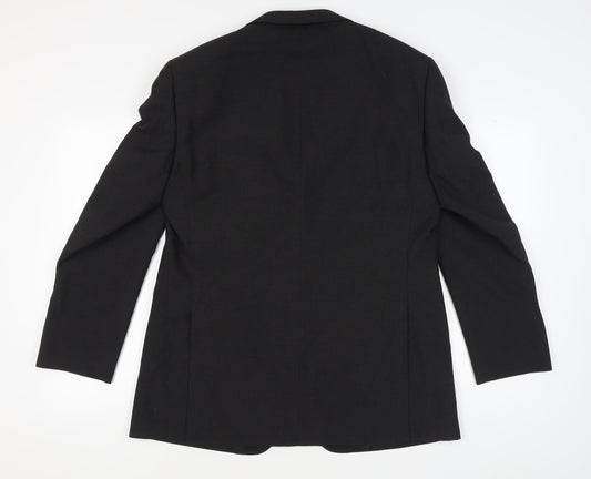 Marks and Spencer Men's Charcoal Long Blazer 42L