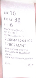 Topshop Women’s Green Blazer, Size 10, Casual, Lined