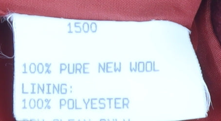 Womens UK Size 16 NuAge Red Overcoat