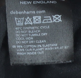 Maine Men's Black Denim Jeans 38L