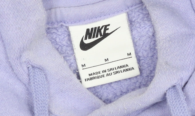 Nike Unisex Purple Pullover Hoodie M
