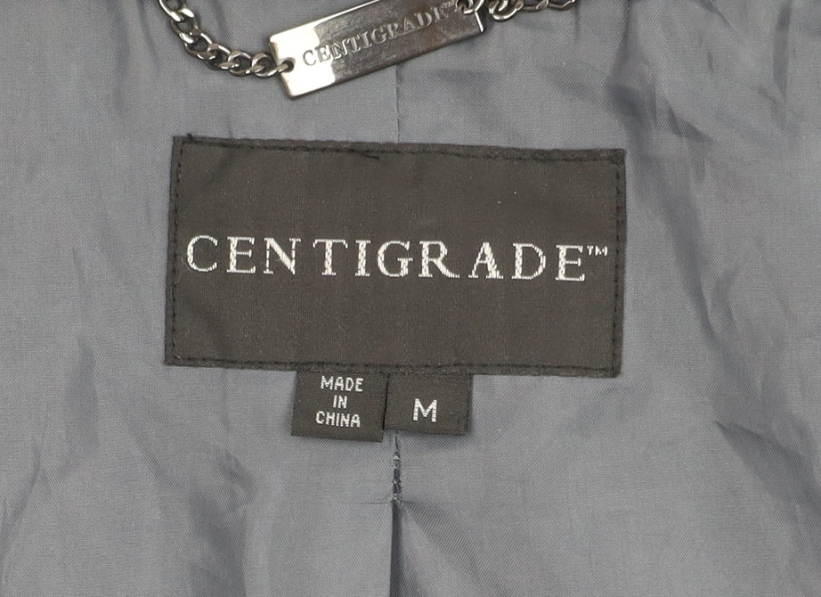 Womens UK Size M Centigrade Black Basic Jacket