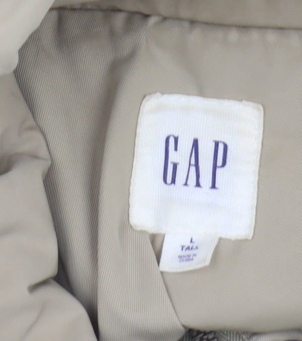Mens UK Size L Gap Beige Parka Coat