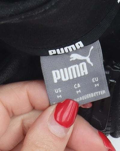 Puma Black Pullover Sweatshirt Unisex M