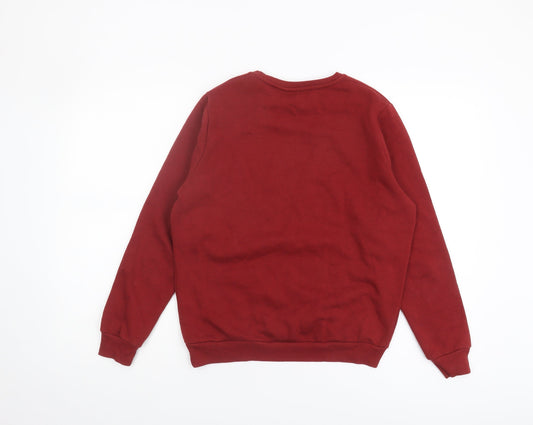 Womens UK Size 8 Harry Potter Red Pullover Sweatshirt