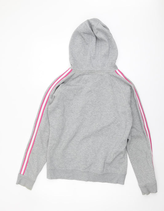 Champion Women's Grey Full Zip Hoodie Size 12