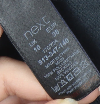 Next Women's Black Pencil Midi Skirt, Size 10