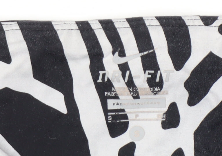 Womens UK Size S Nike Regular Fit Leggings Black Leggings