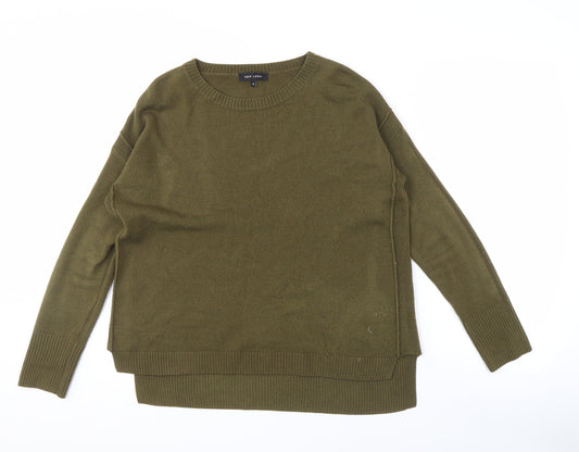 Womens UK Size S New Look Green Pullover Jumper