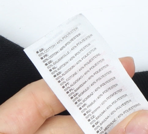 Trespass Men's Black Pullover Hoodie M Regular Fit