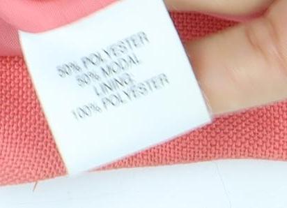 Classics Women's Pink Suit Jacket Size 16