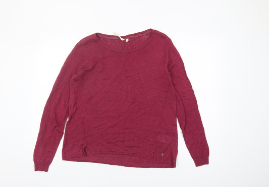 Womens UK Size 10 White Stuff Red Pullover Jumper