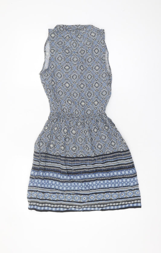 New Look Women's Multicoloured Dress, Size 8, Sleeveless