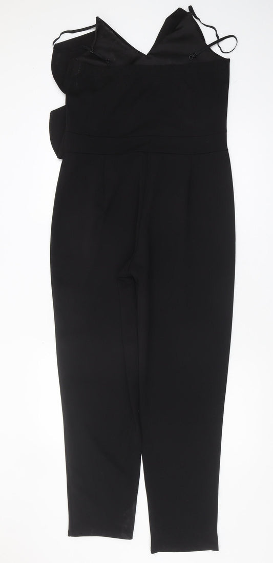 Quiz Women's Black Jumpsuit Size 16, Party Ready